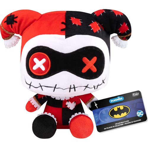 DC Comics Patchwork Harley Quinn 7-Inch Funko Pop! Plush
