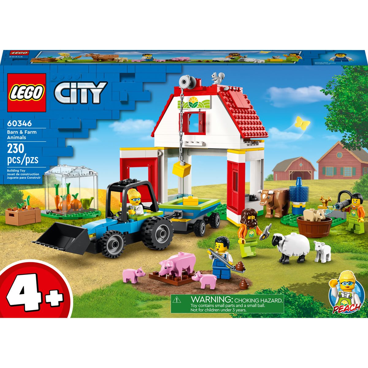 Rundt og rundt efter skole meteor LEGO 60346 City Barn & Farm Animals - Entertainment Earth
