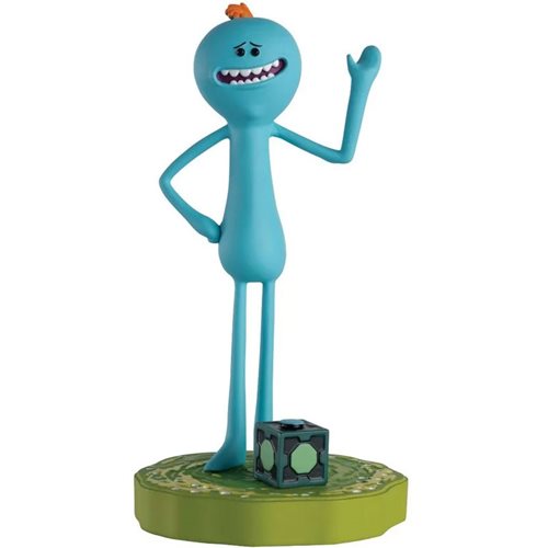 Rick and Morty Mr. Meeseeks Figure with Collector Magazine