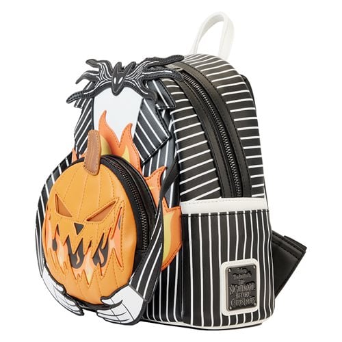 The Nightmare Before Christmas Jack Skellington Light-Up Pumpkin Head Mini-Backpack