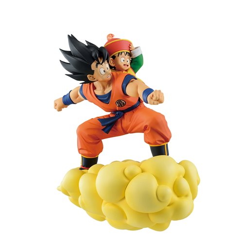 Dragon Ball Z Son Goku and Son Gohan Spirit of the Saiyan Masterlise Plus Ichibansho Statue