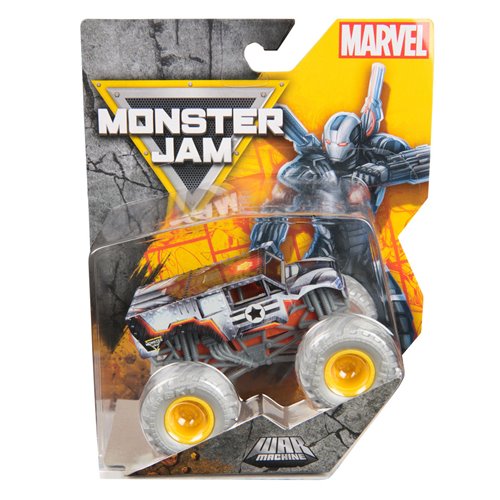 Monster Jam Marvel Monster Truck Single Pack Mix 5 1:64 Scale Vehicle Case of 4