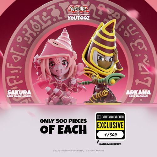Yu-Gi-Oh! Collection Dark Magician Girl Sakura Vinyl Figure - Entertainment Earth Exclusive