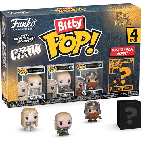 The Lord of the Rings Galadriel Funko Bitty Pop! Mini-Figure 4-Pack