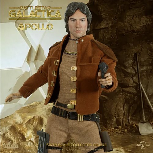 Battlestar Galactica Captain Apollo 1:6 Scale Action Figure