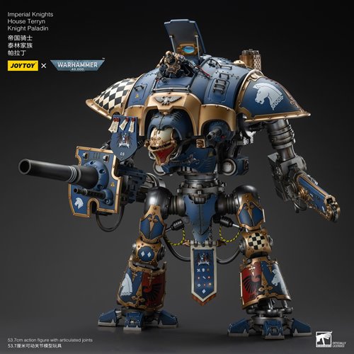 Joy Toy Warhammer 40,000 Imperial Knights House Terryn Knight Paladin 1:18 Scale Action Figure