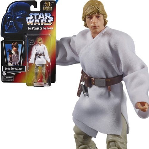 Star Wars The Black Series The Power of the Force Luke Skywalker 6-Inch Action Figure - Exclusive
