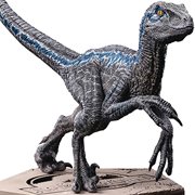 Jurassic World Velociraptor Blue Icons Statue