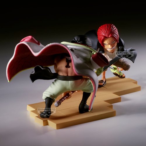 One Piece Edward Newgate vs. Shanks World Collectable Figure Log Stories Statue