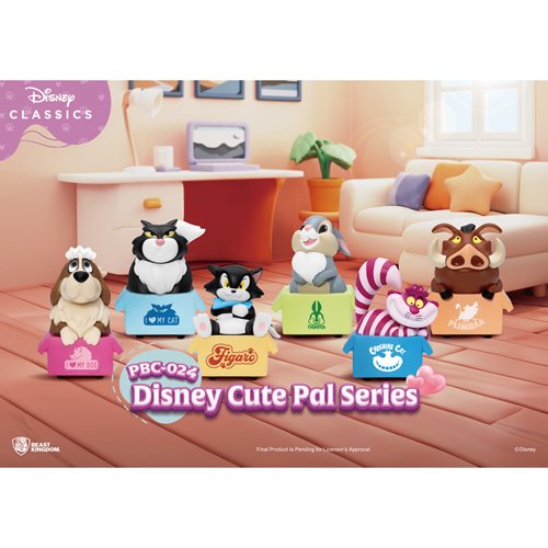 Disney Cute Pal Pull Back Car Series PBC-024 Vehicle Blind Box Case of 6