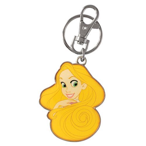 Tangled Rapunzel 2-Sided Pewter Key Chain