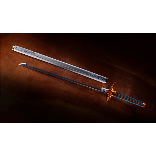 Demon Slayer: Kimetsu no Yaiba Nichirin Sword Shinobu Kocho Proplica 1:1 Scale Prop Replica