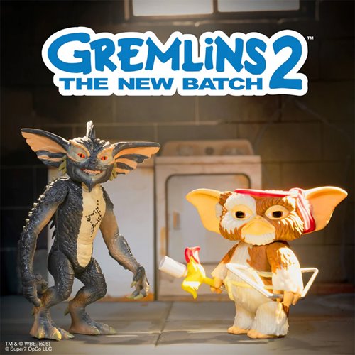 Gremlins 2 Gizmo (Character Card) 3 3/4-Inch ReAction Figure Gremlins 2 Gizmo (Character Card) 3 3/4-Inch ReAction Figure