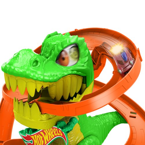 Hot Wheels City T-Rex Blaze Battle Playset