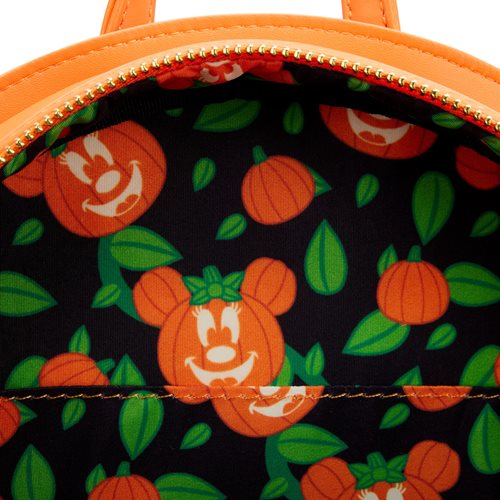 Minnie Mouse Pumpkin Minnie Glow-in-the-Dark Mini-Backpack