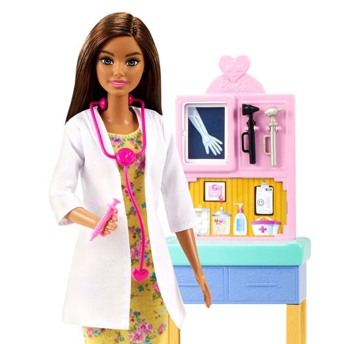 Barbie Pediatrician Doll with Brunette Hair