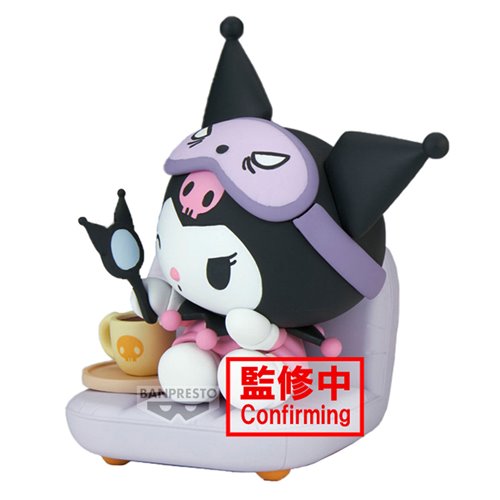Sanrio Kuromi Nakayoshi Memories Relaxing Time at Home Statue