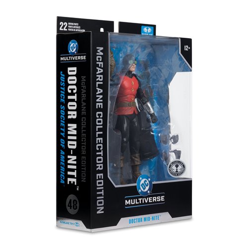 DC McFarlane Collector Edition Doctor Mid-Nite Justice Society of America #48 7-Inch Scale Action Fi