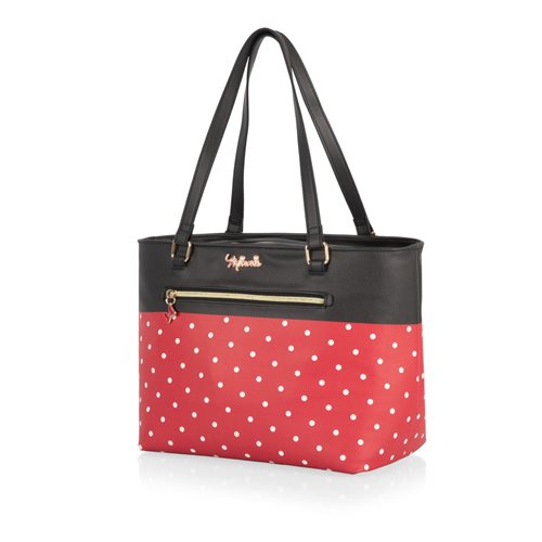 Minnie Mouse Uptown Cooler Black Tote Bag