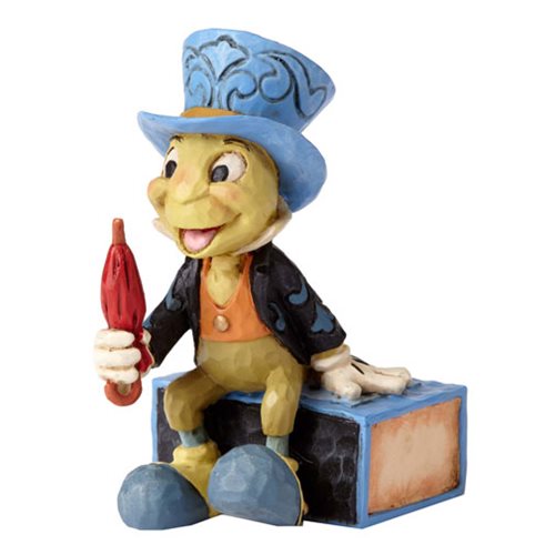 Disney Traditions Pinocchio Jiminy Cricket Mini Statue