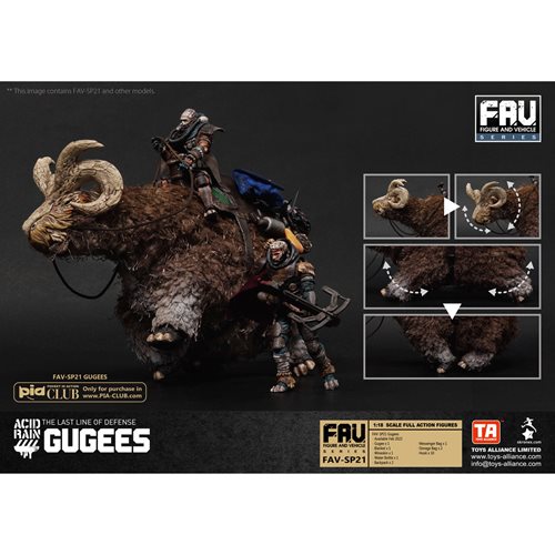 Acid Rain Gugees 1:18 Scale Action Figure