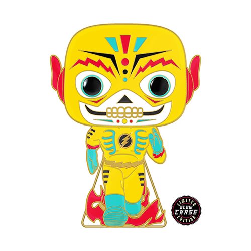 DC Comics Day of the Dead Flash Large Enamel Funko Pop! Pin