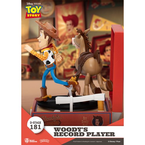 Toy Story Woody's Record Player DS-181 D-Stage Statue