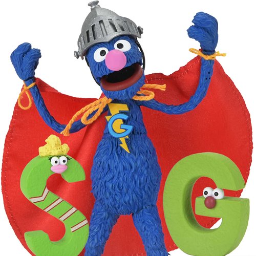 Sesame Street Ultimate Super Grover 7-Inch Scale Action Figure