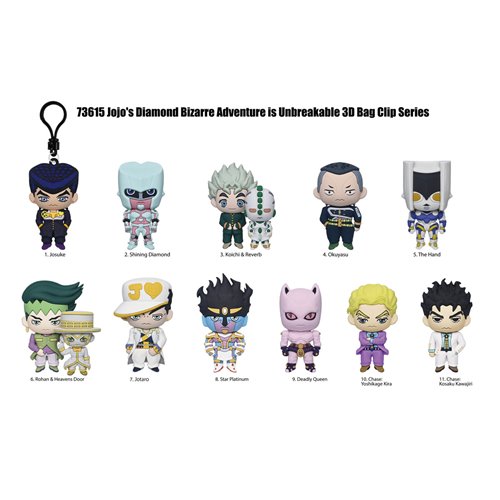 ※JOJO☆※ JoJo's Bizarre Adventure: Diamond is Unbreakable Series 1 3D Foam
