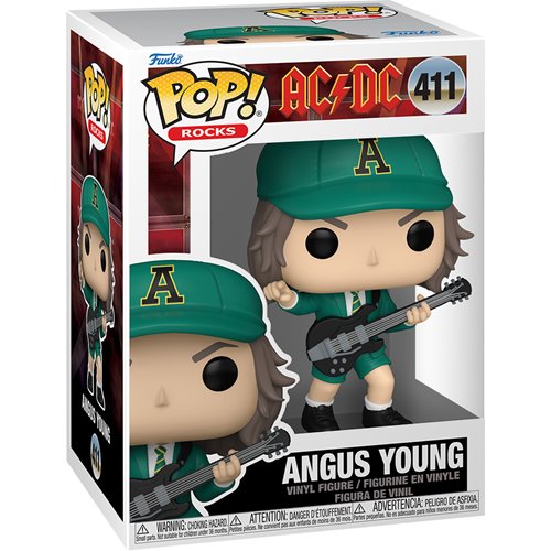 AC/DC Angus Young Green Funko Pop! Vinyl Figure #411