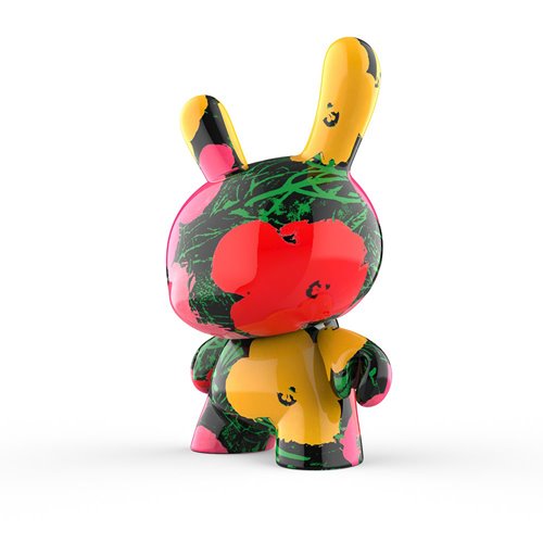 Andy Warhol Masterpiece Flowers Hydro-Dipped Dunny Limited Edition 8-Inch Vinyl Art Figure