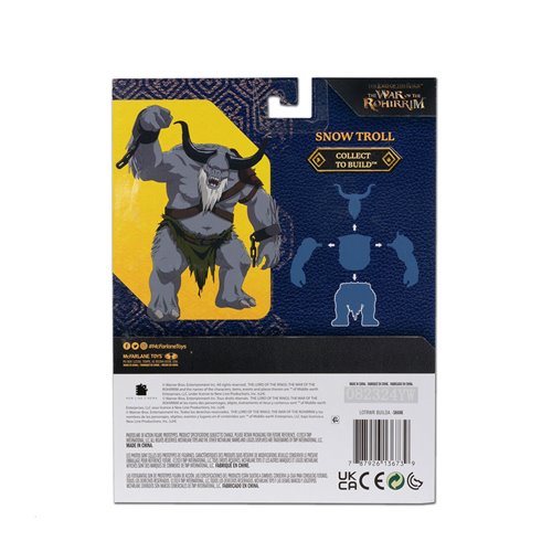 The Lord of the Rings: The War of the Rohirrim Build-A Wave 1 Shank 4-Inch Scale Action Figure
