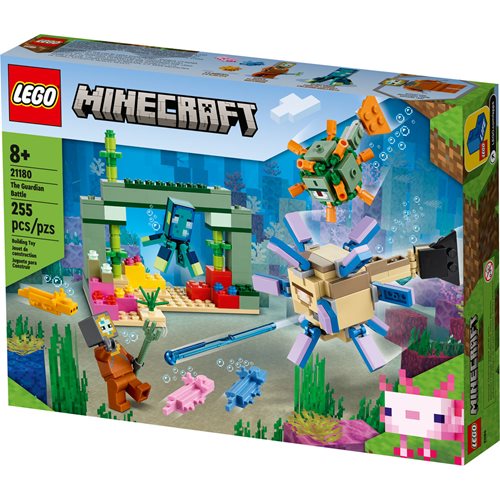 LEGO 21180 Minecraft The Guardian Battle