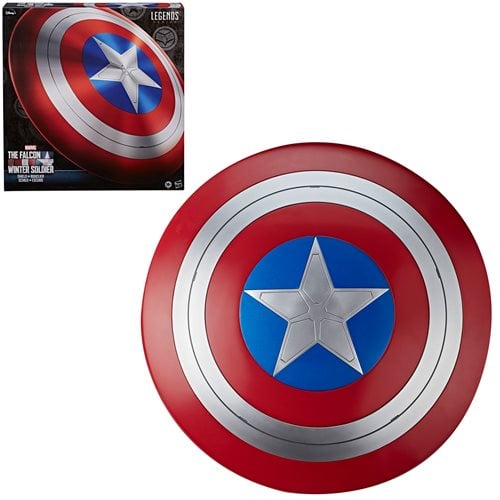 Marvel Legends Avengers Falcon and Winter Soldier Captain America Shield Prop Replica