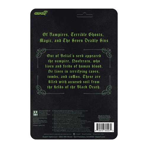 Nosferatu (Film Poster) 3 3/4-Inch ReAction Figure