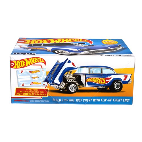 Hot Wheels 1957 Chevy Sedan Flip Nose 1:25 Scale Model Kit