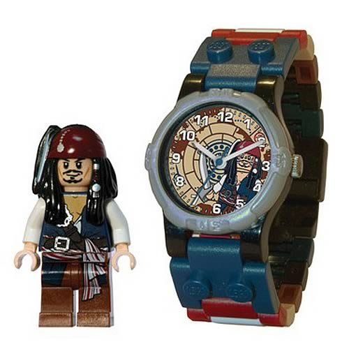 LEGO POTC Jack Sparrow Kids Watch with Minifigure