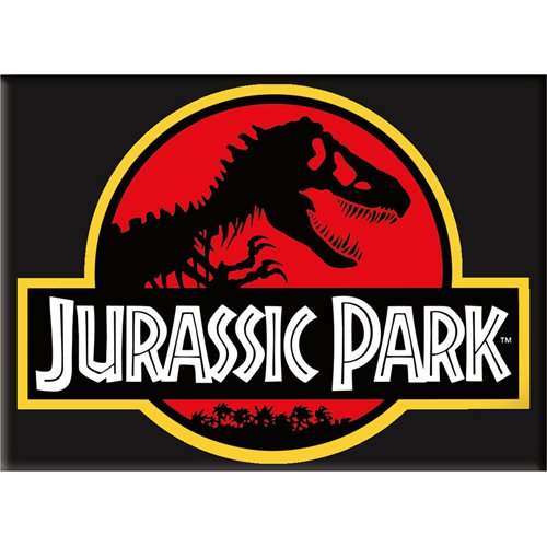 Jurassic Park Logo Flat Magnet