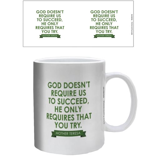 Mother Theresa Succeed 11 oz. Mug