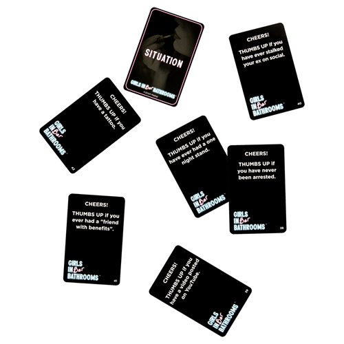 Girls in Bar Bathrooms Card Game