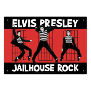 Elvis Presley Jailhouse Tin Sign