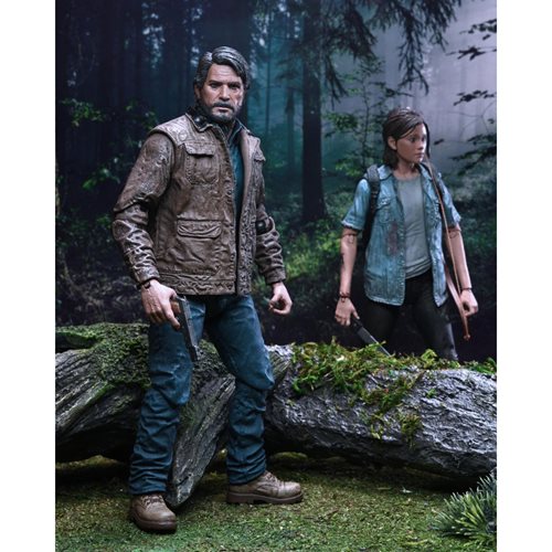 NECA The Last of US 2 Joel and Ellie 7-Inch Scale Action Figures (2-Pack) 