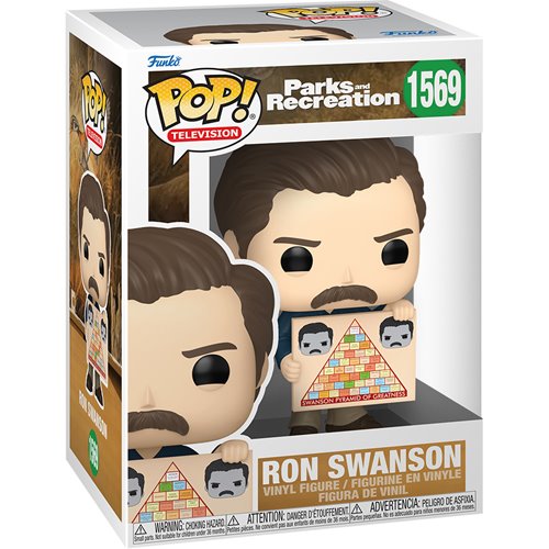 Parks and Recreation 15th Anniversary Ron Funko Pop! Vinyl Figure