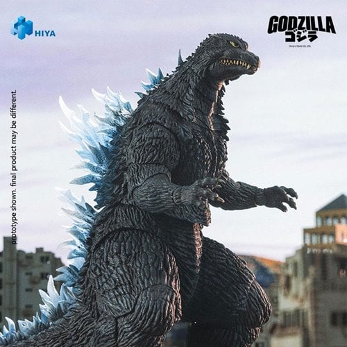 Godzilla Against Mechagodzilla 2002 Heat Ray Godzilla Exquisite Basic Action Figure - Previews Exclu