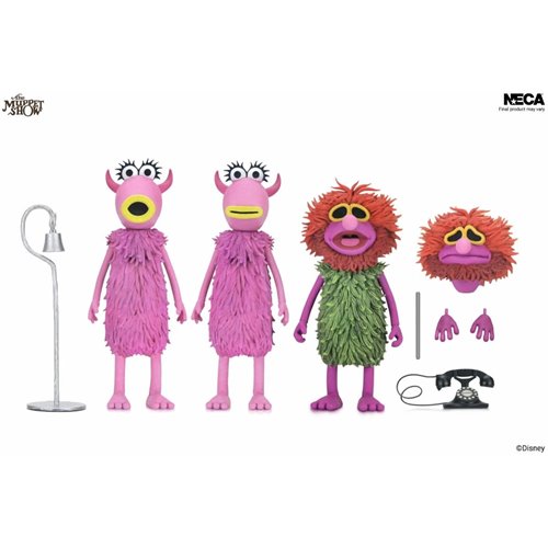 The Muppet Show Ultimate Mahna Mahna and the Snowths 7-Inch Scale Action Figure 3-Pack