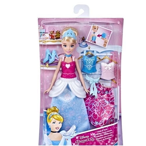 Disney Princess Snap and Style Cinderella Fashion Doll