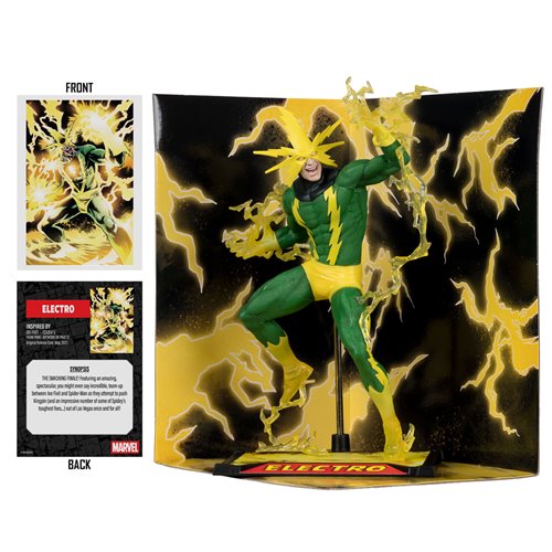 Marvel Wave 8 Electro Joe Fixit #5 1:10 Scale Posed Figure with Scene
