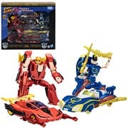 Transformers x Street Fighter II Mash-Up Hot Rod [Ken] vs. Arcee [Chun-Li] 2-Pack - Exclusive