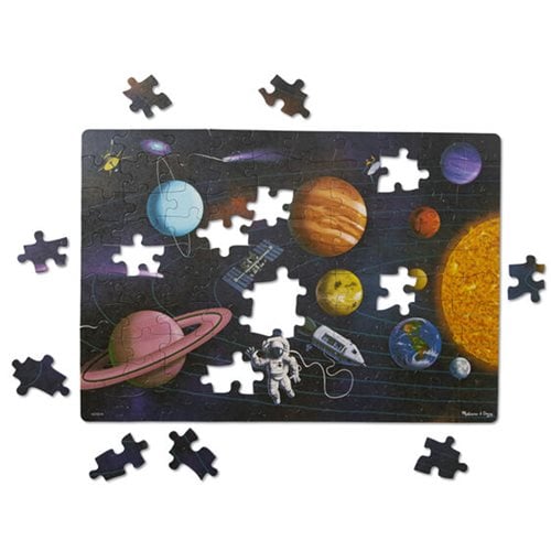 Melissa & Doug Natural Play Outer Space 100-Piece Jigsaw Puzzle