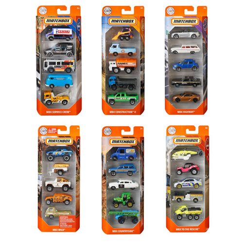 Matchbox Car Collection 5-Pack Mix 2 Case
